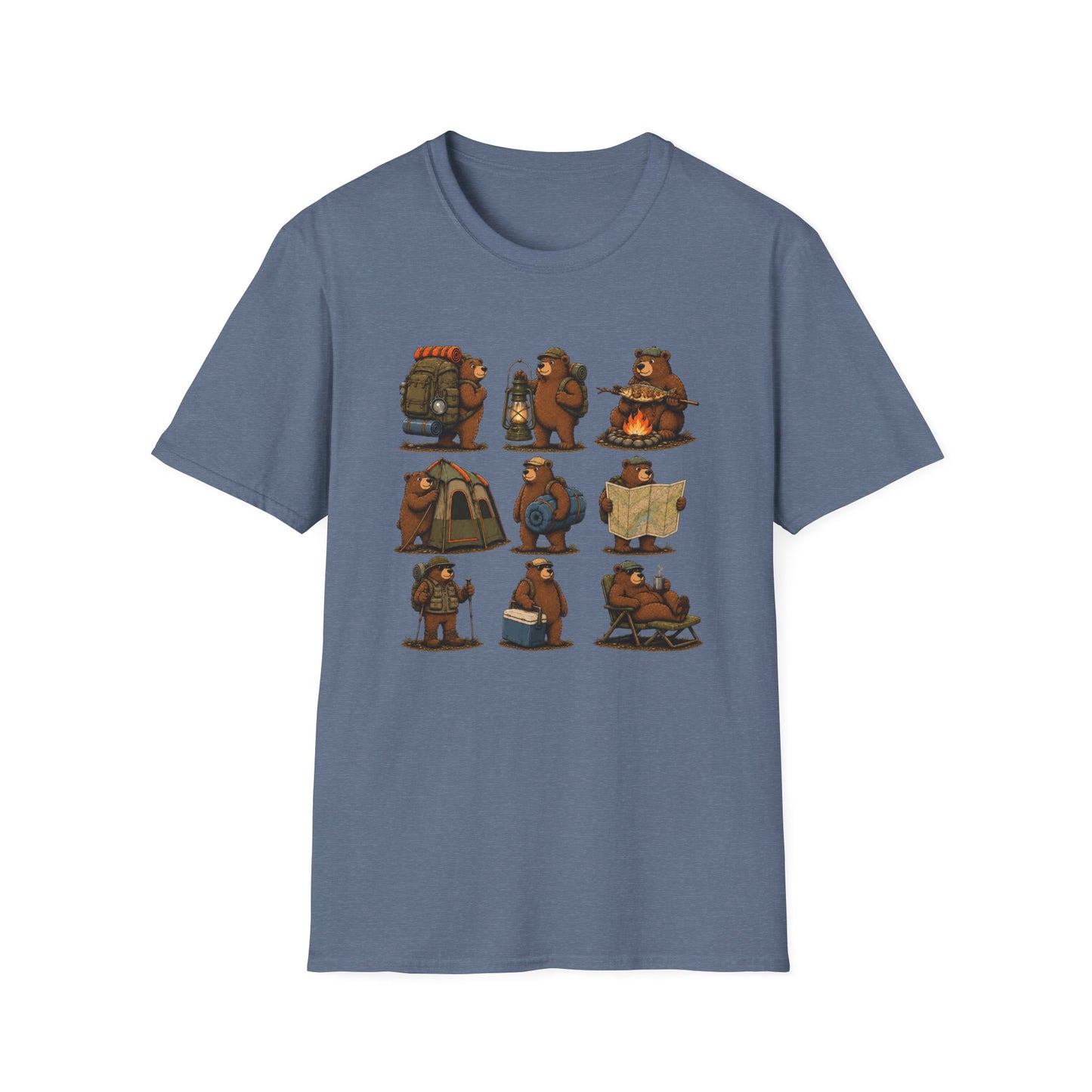 Bear Camping T-shirt