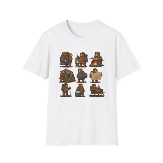 Bear Camping T-shirt