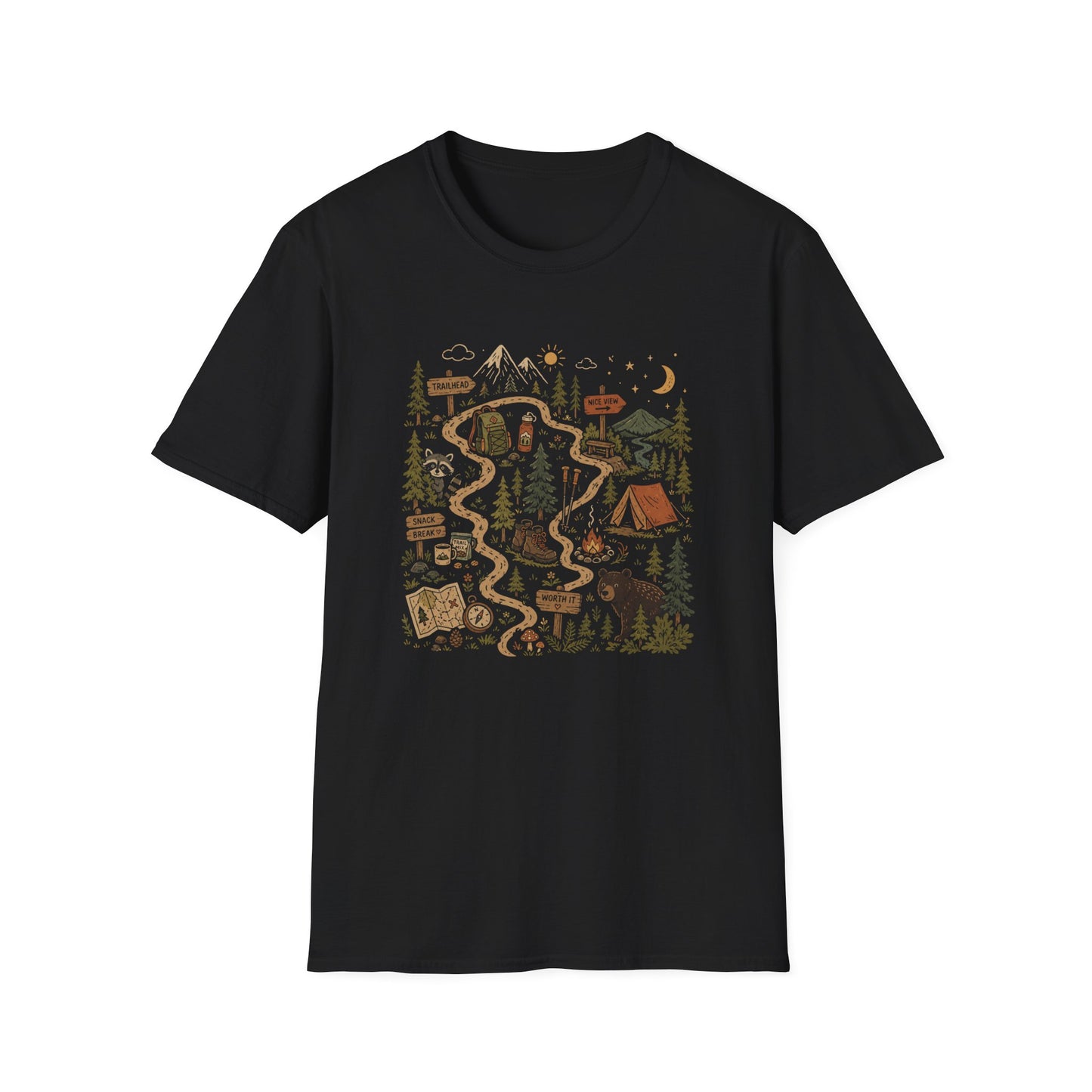 Adventure Map T-shirt
