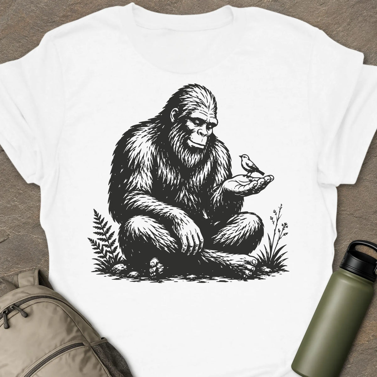Bigfoot & Bird T-shirt