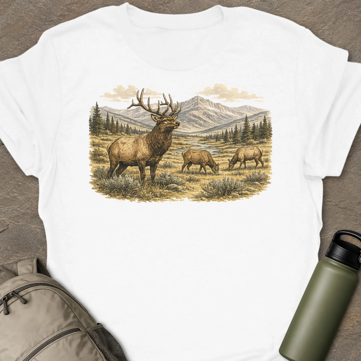 Elk & Cows T-shirt