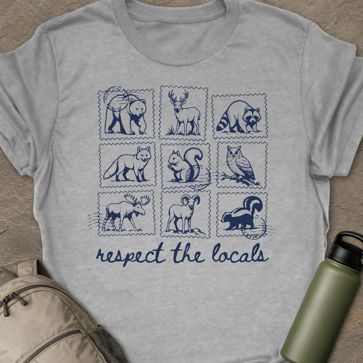 Locals Stamps T-shirt