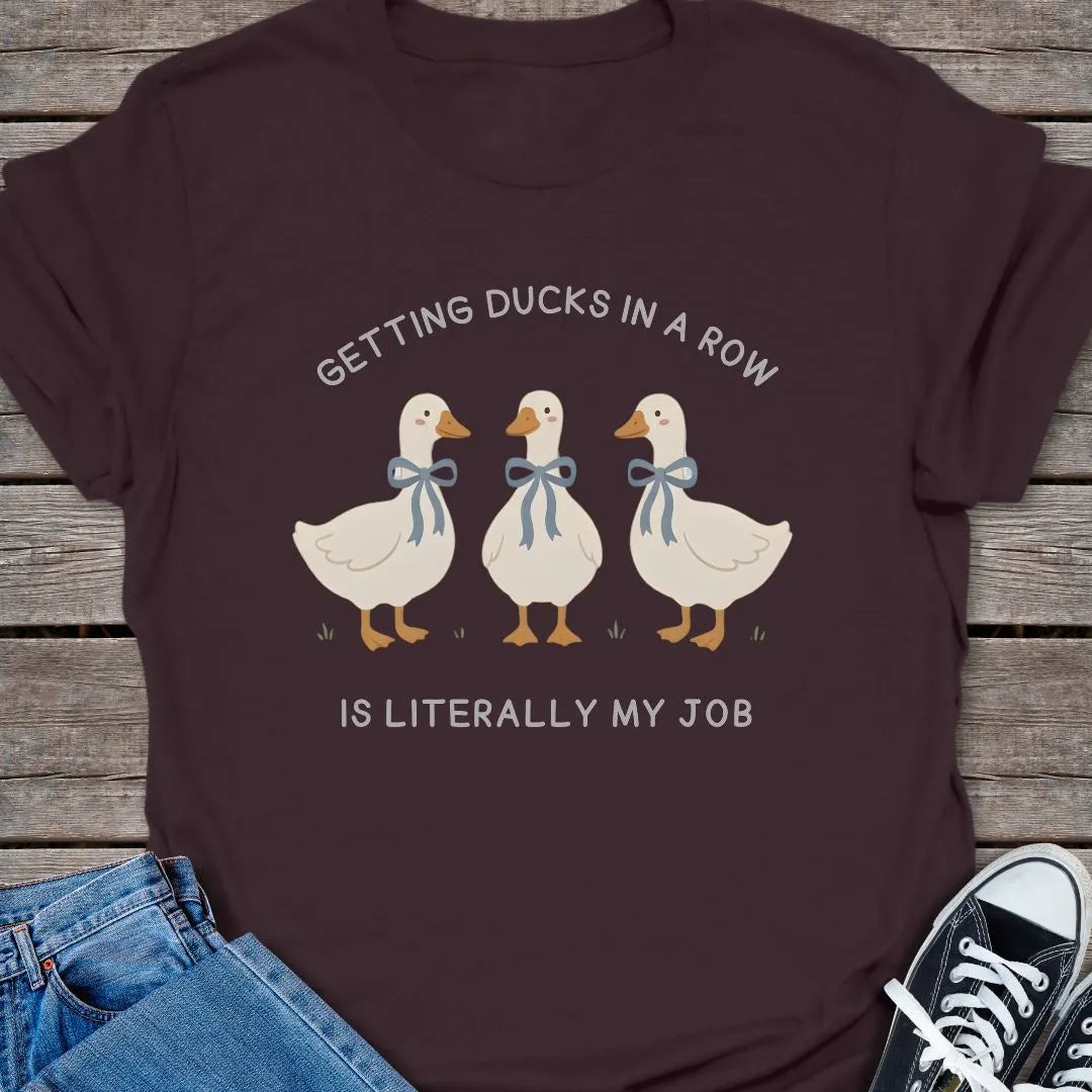 Ducks In Row T-shirt