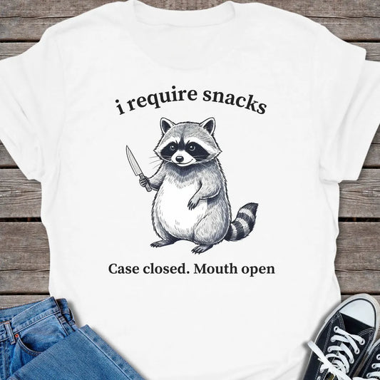 Require Snacks T-shirt