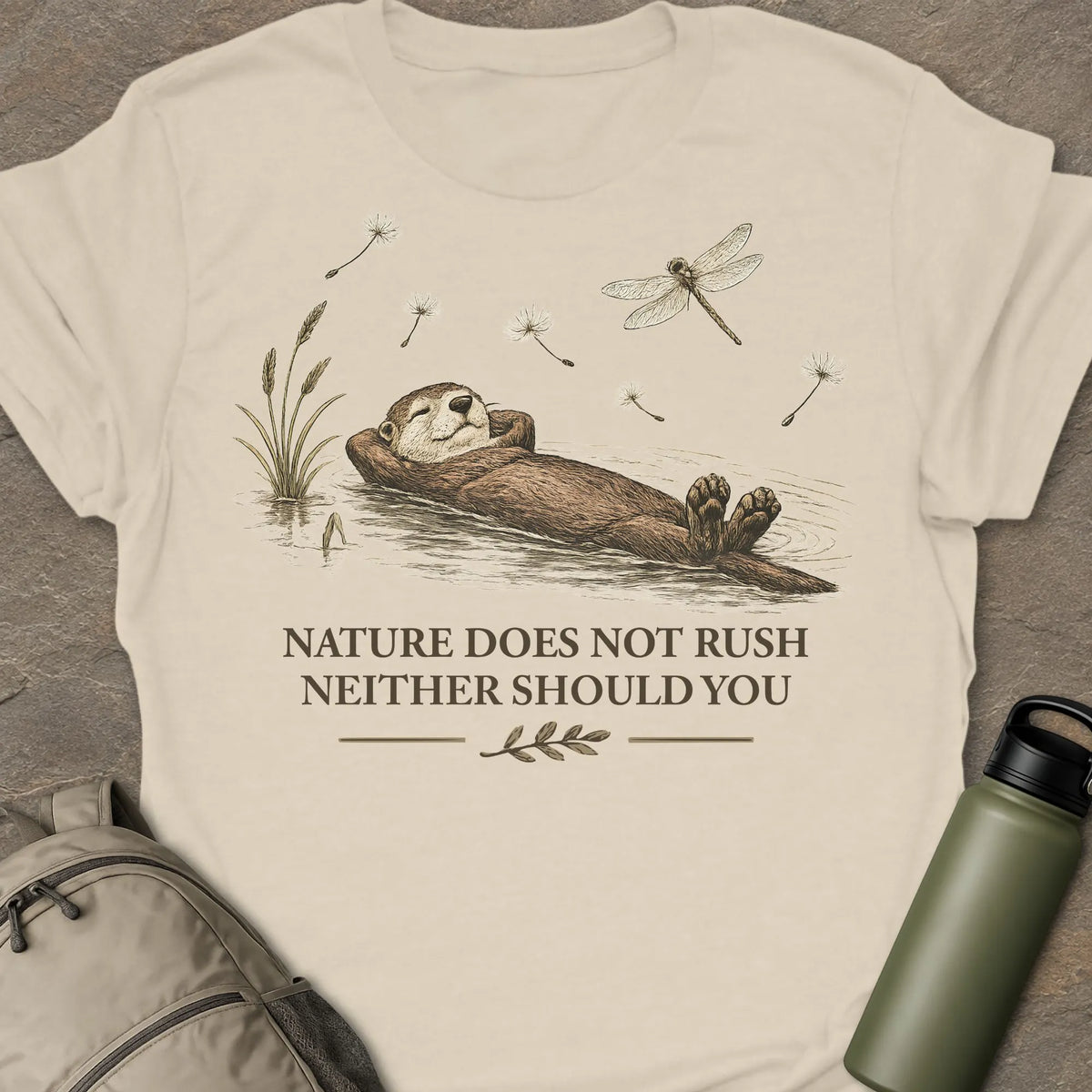 Nature Not Rush T-shirt