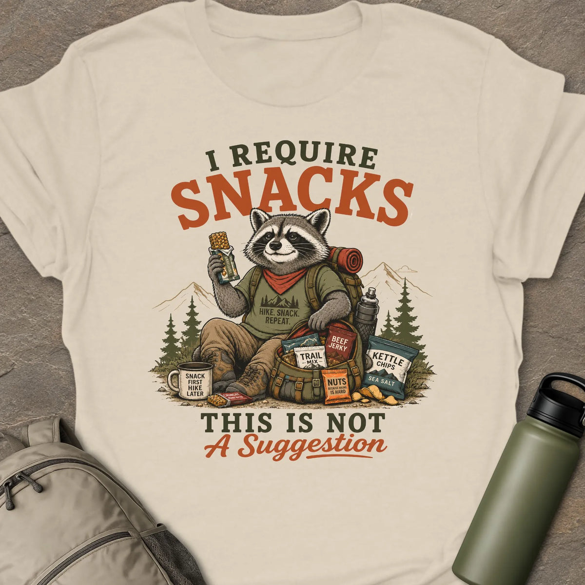 Require Snacks T-shirt