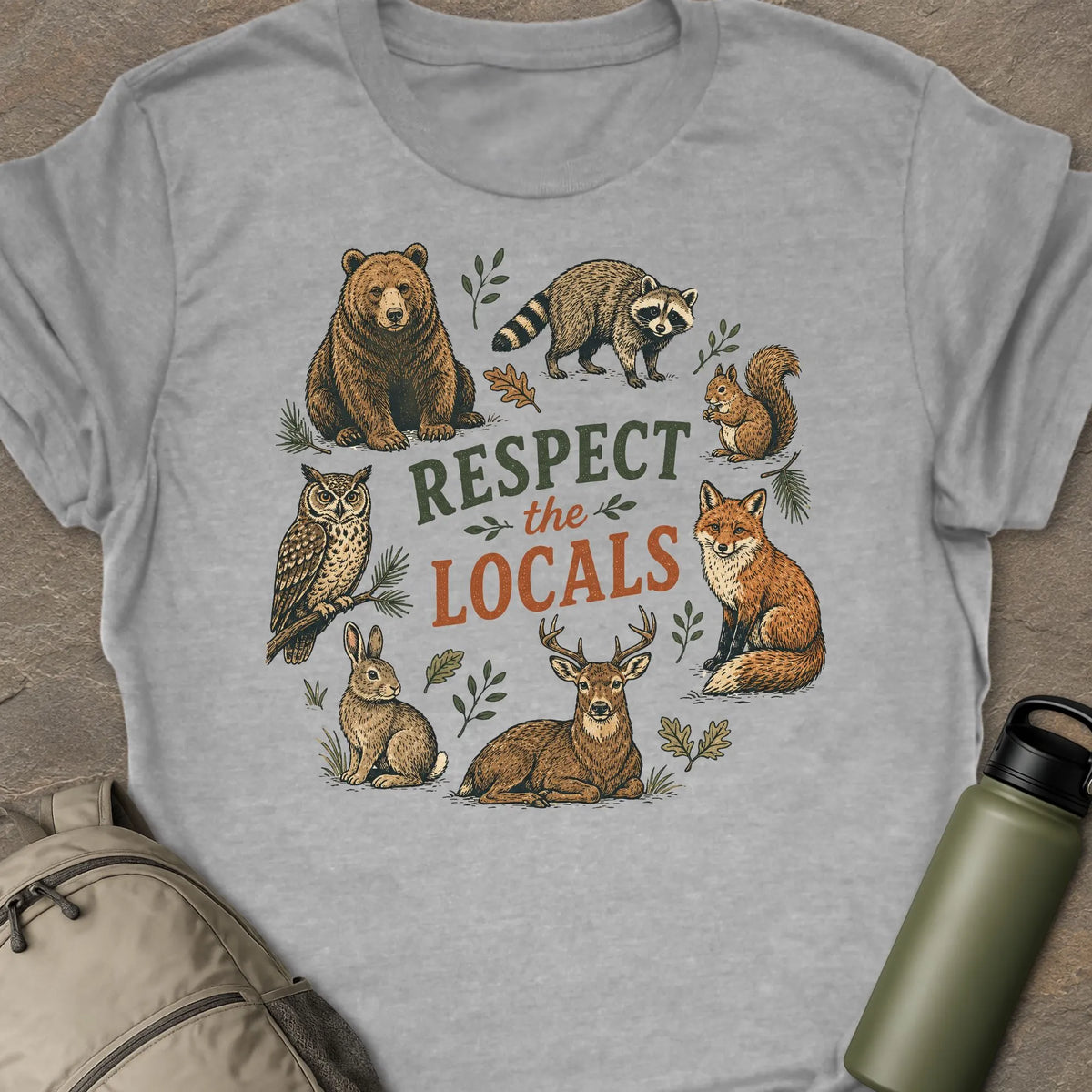 Respect Locals T-shirt