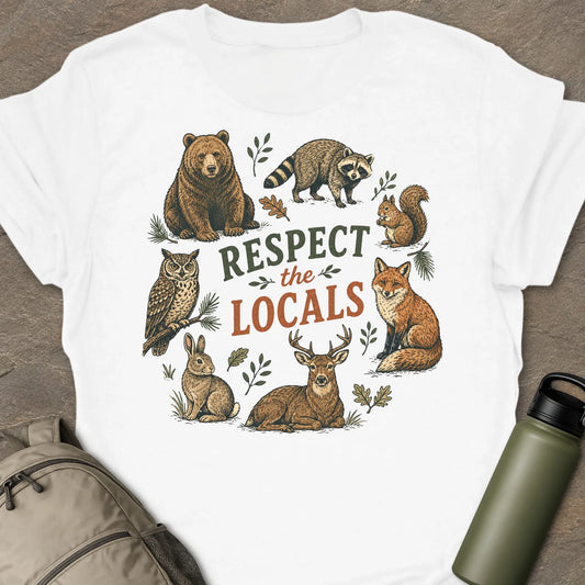 Respect Locals T-shirt