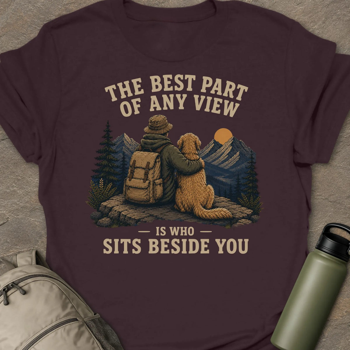 Sits Beside You T-shirt