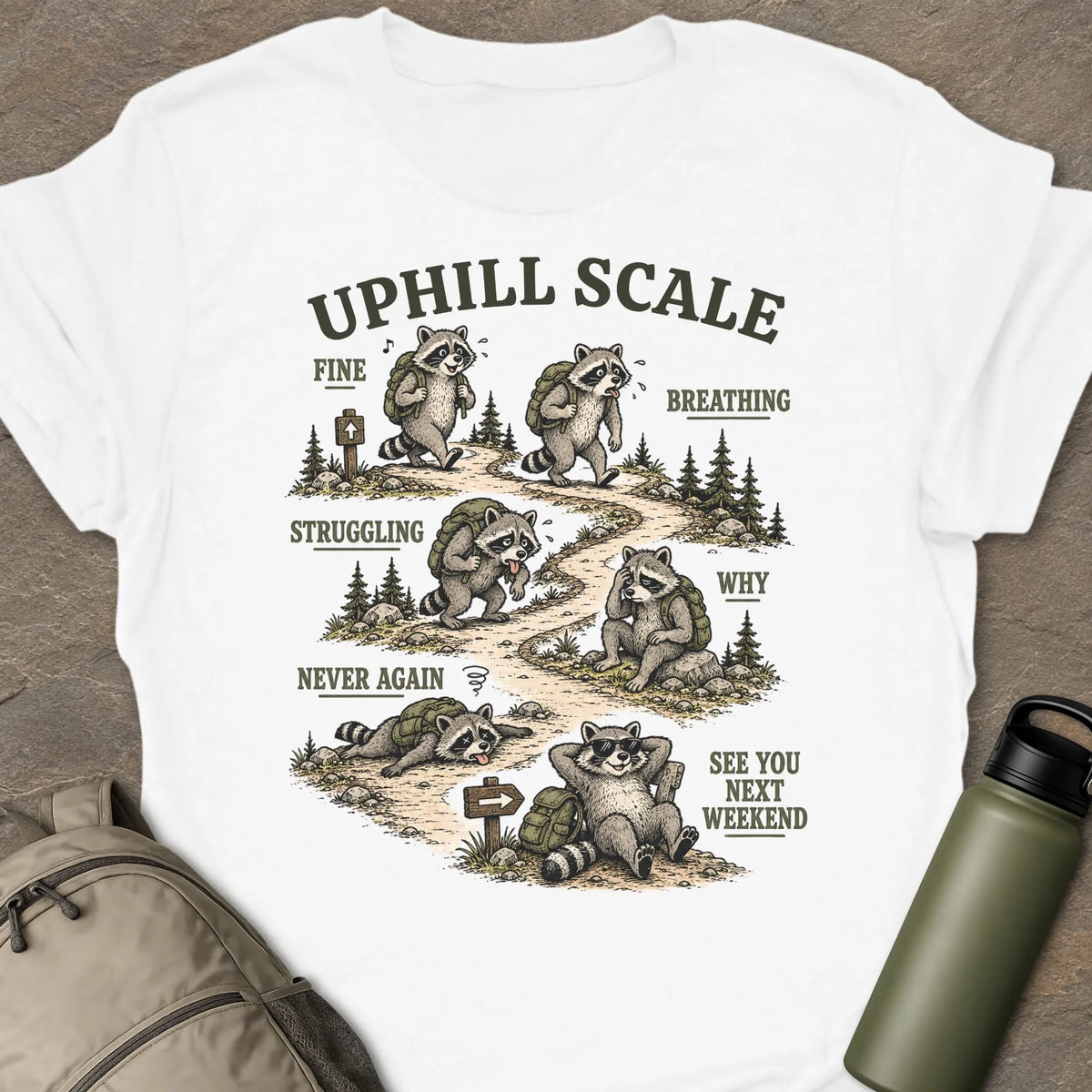 Uphill Scale T-shirt