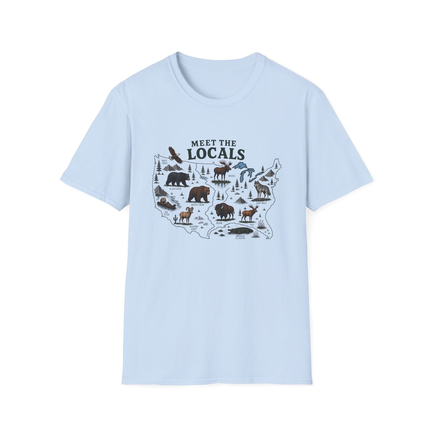 USA Locals T-shirt