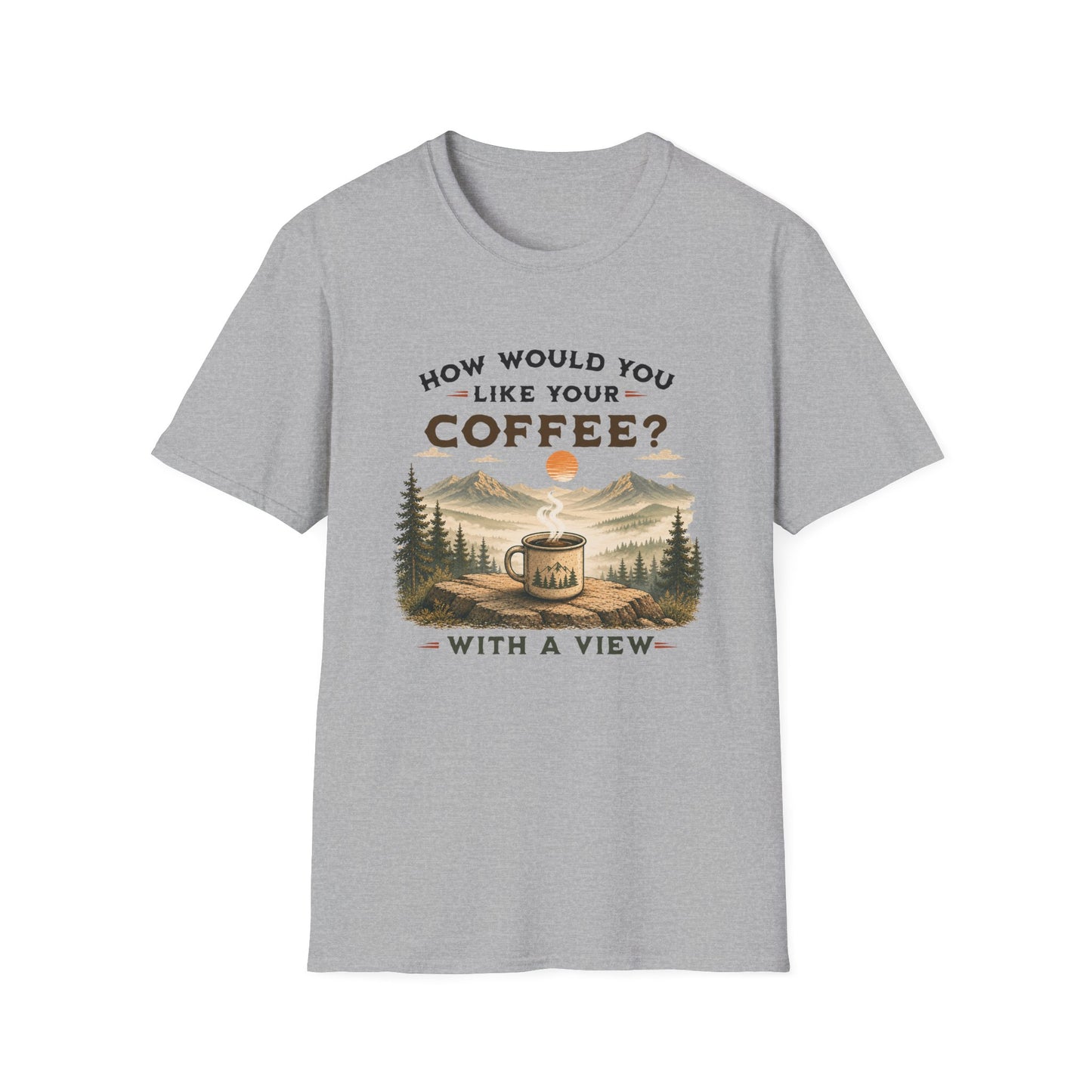 Coffee With View T-shirt