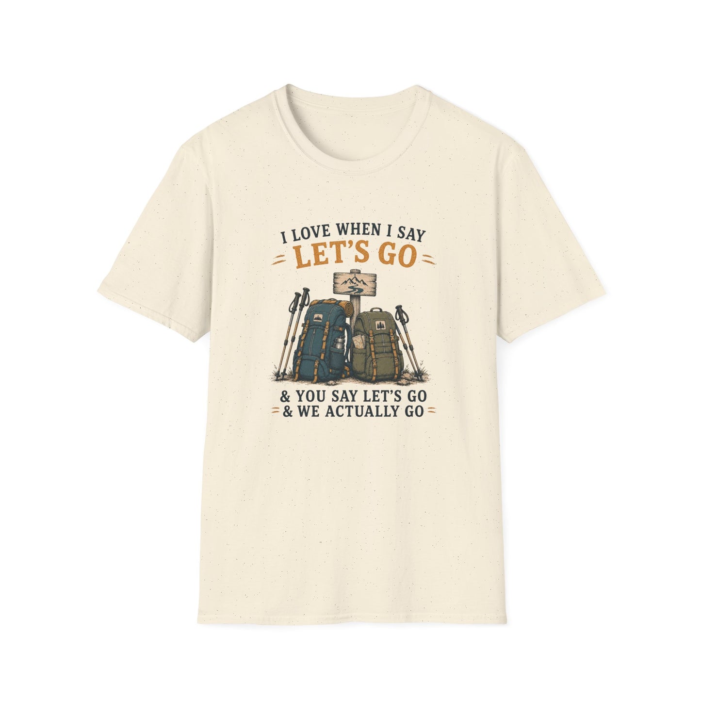 Say Let's Go T-shirt
