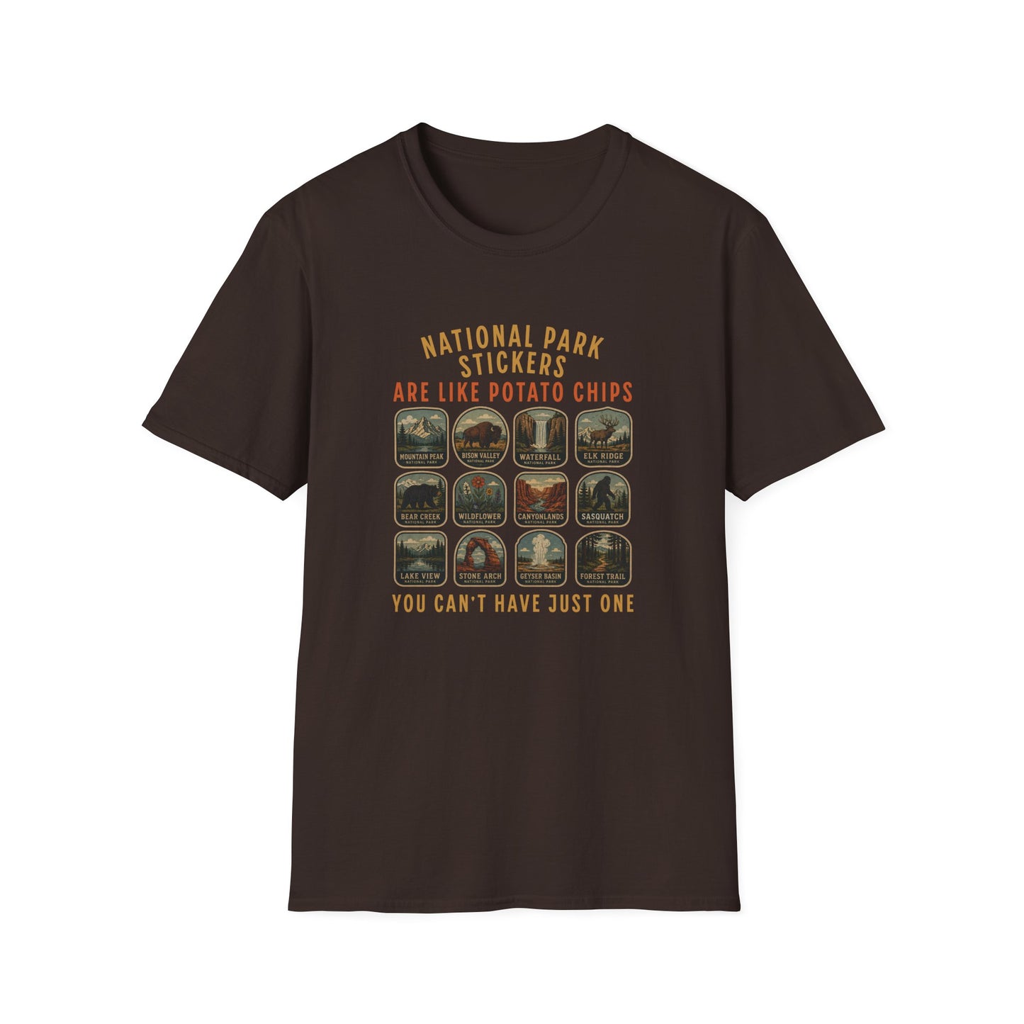 Park Stickers T-shirt