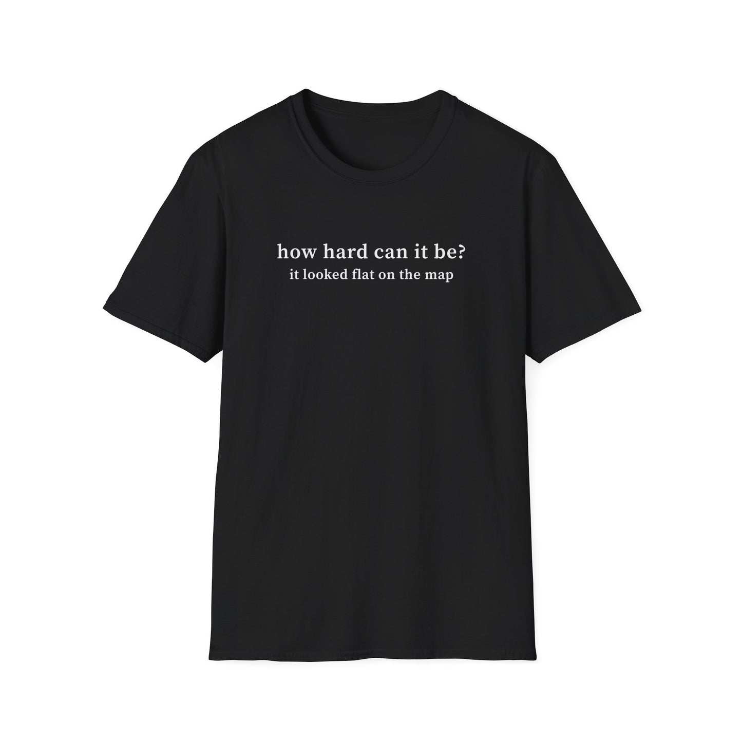Flat On Map T-shirt