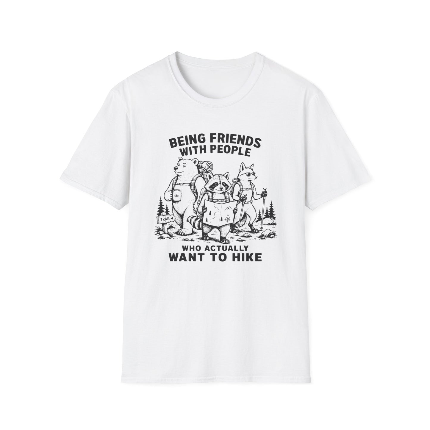 Want To Hike T-shirt