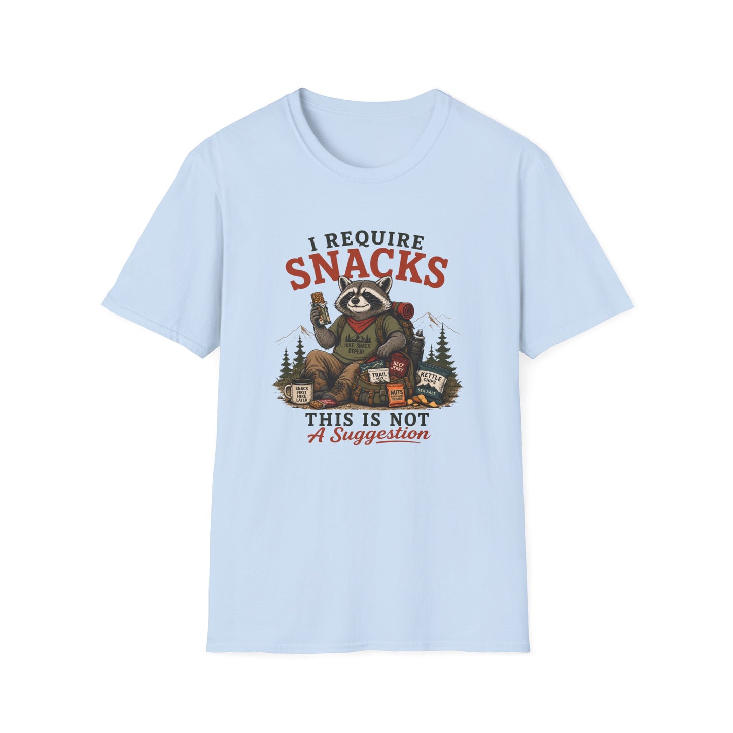 Require Snacks T-shirt