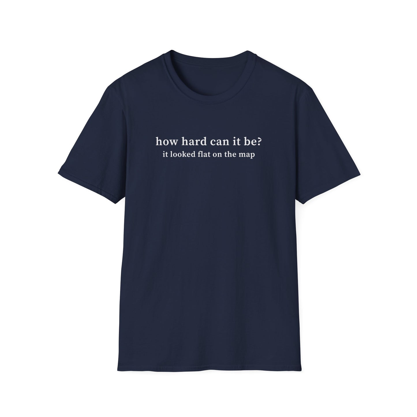 Flat On Map T-shirt