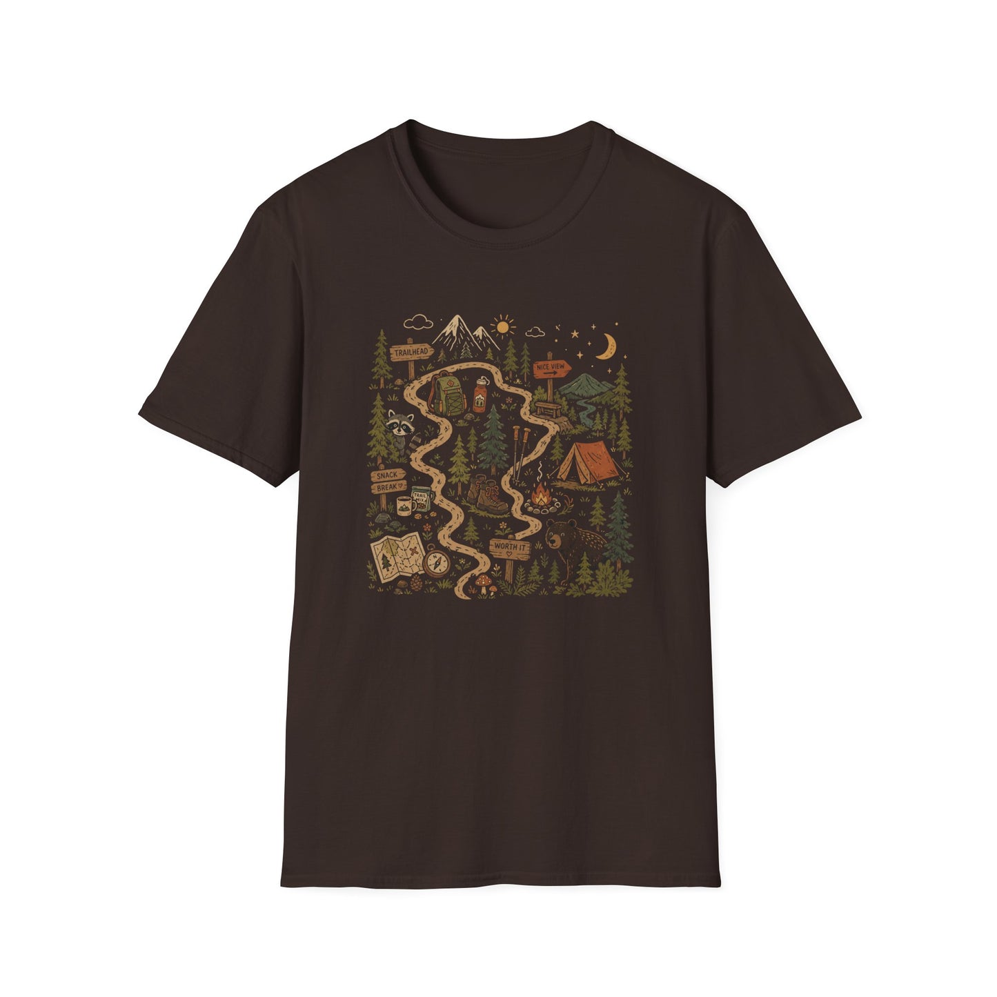 Adventure Map T-shirt