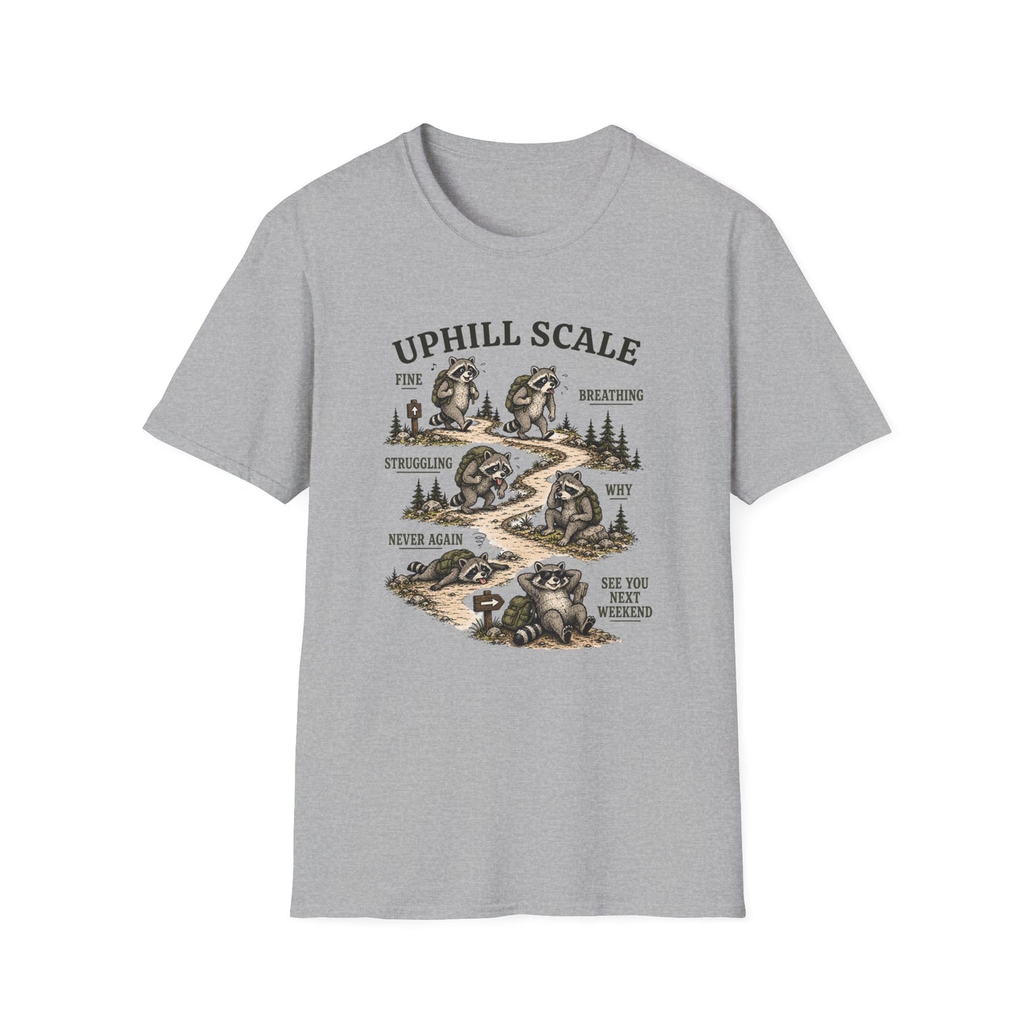 Uphill Scale  T-shirt