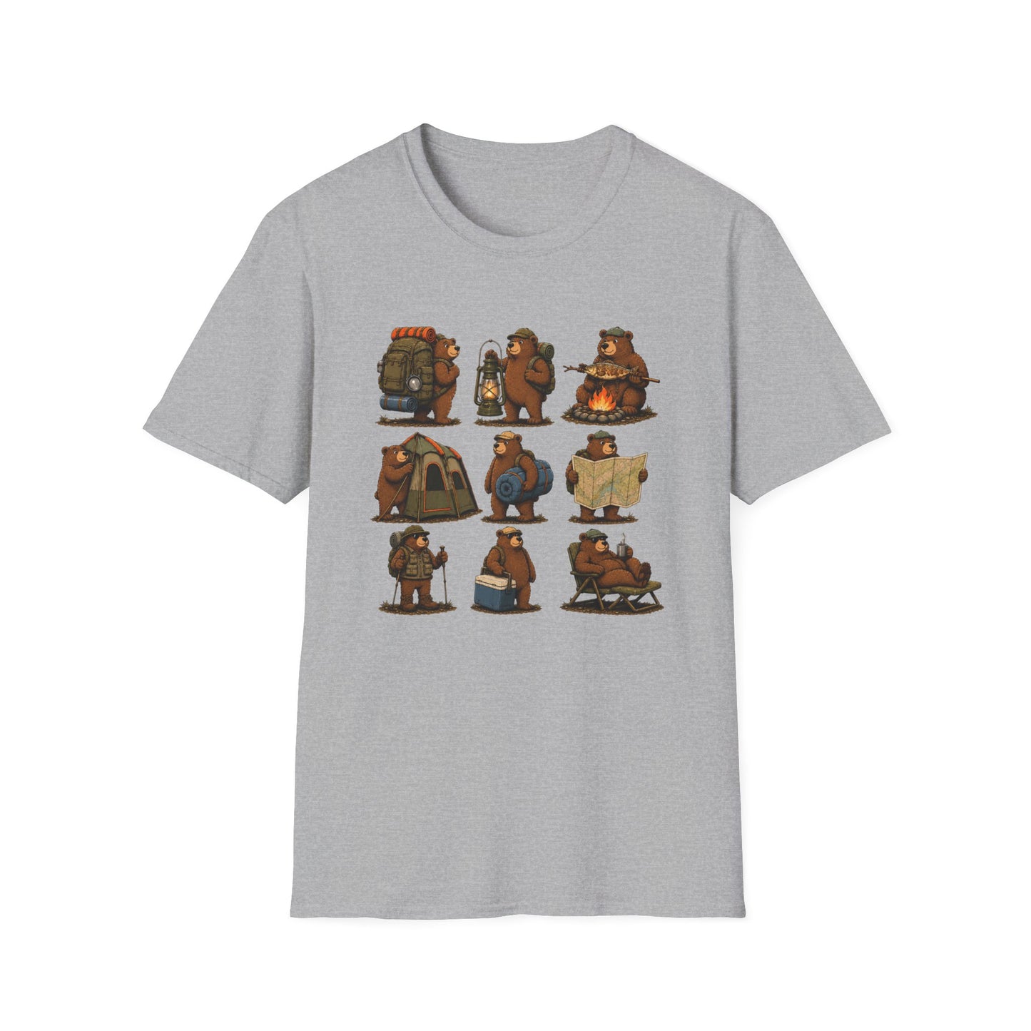 Bear Camping T-shirt