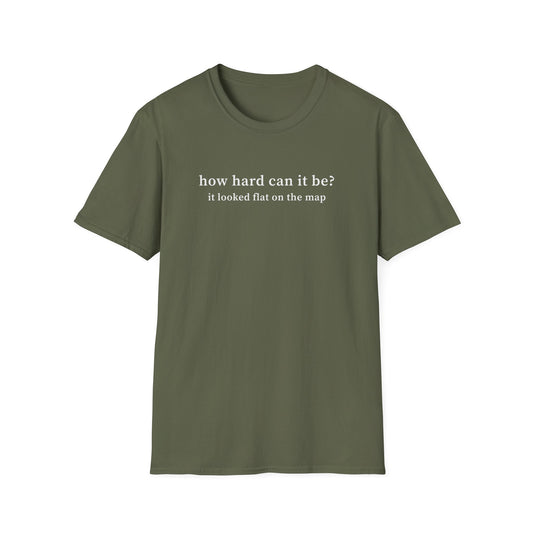 Flat On Map T-shirt