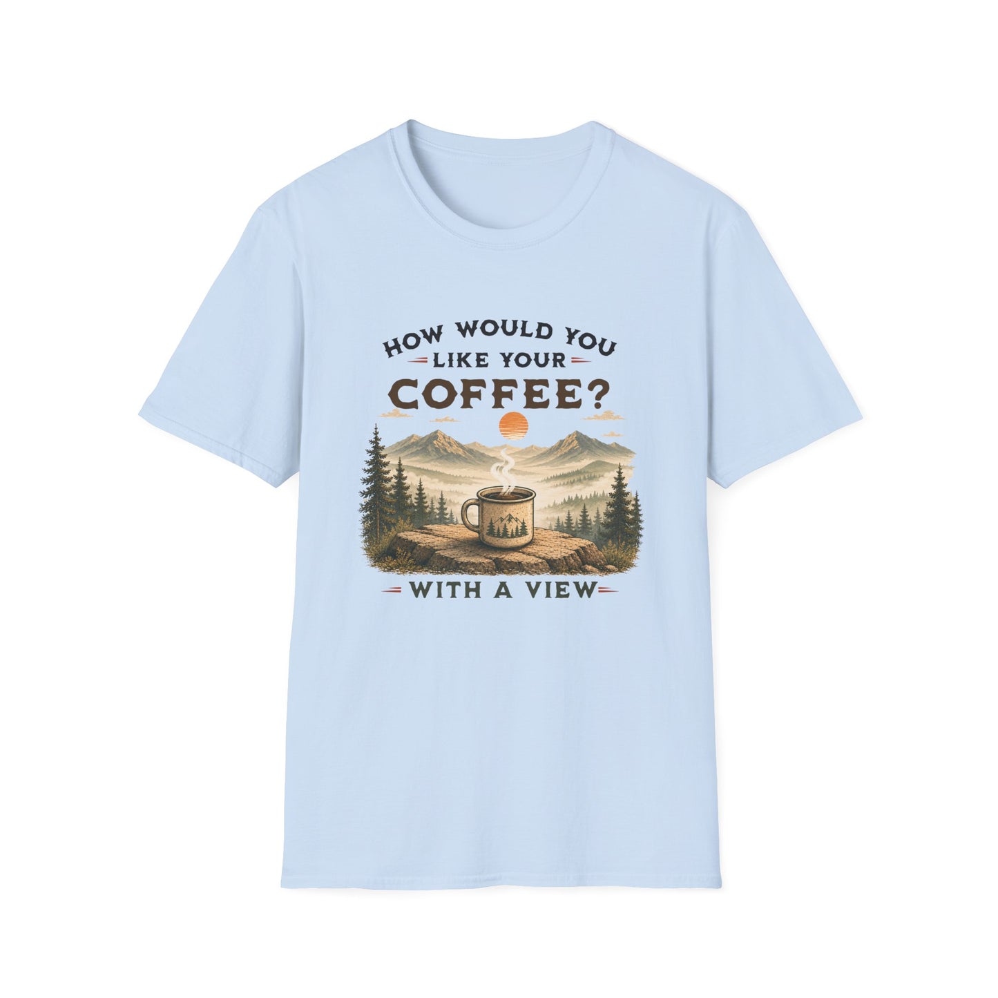 Coffee With View T-shirt