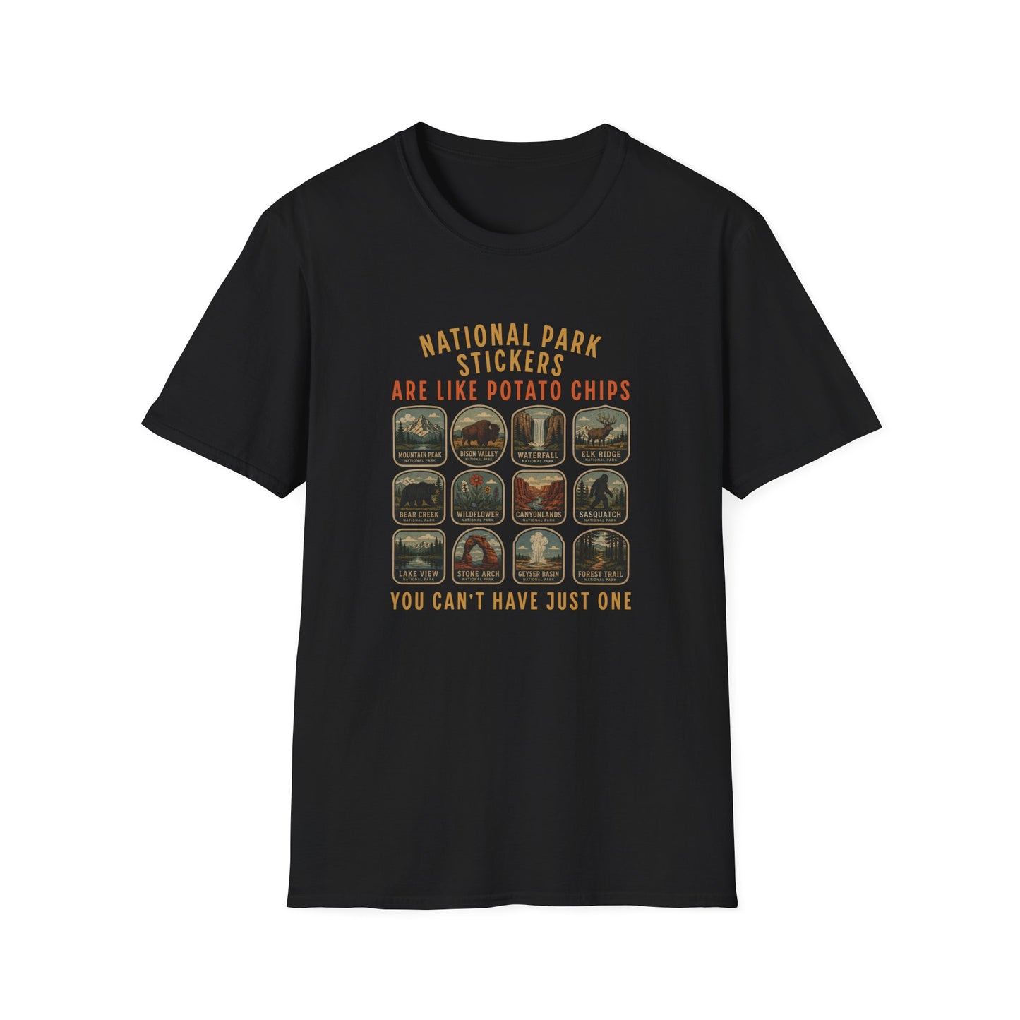 Park Stickers T-shirt