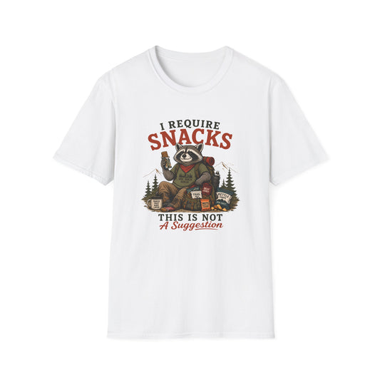 Require Snacks T-shirt