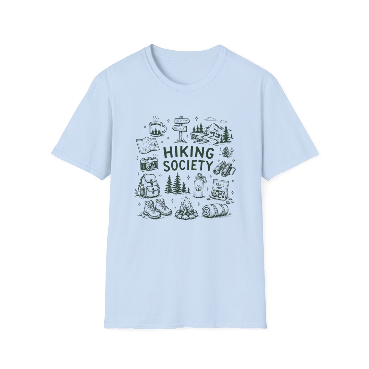 Hiking Doodle T-shirt