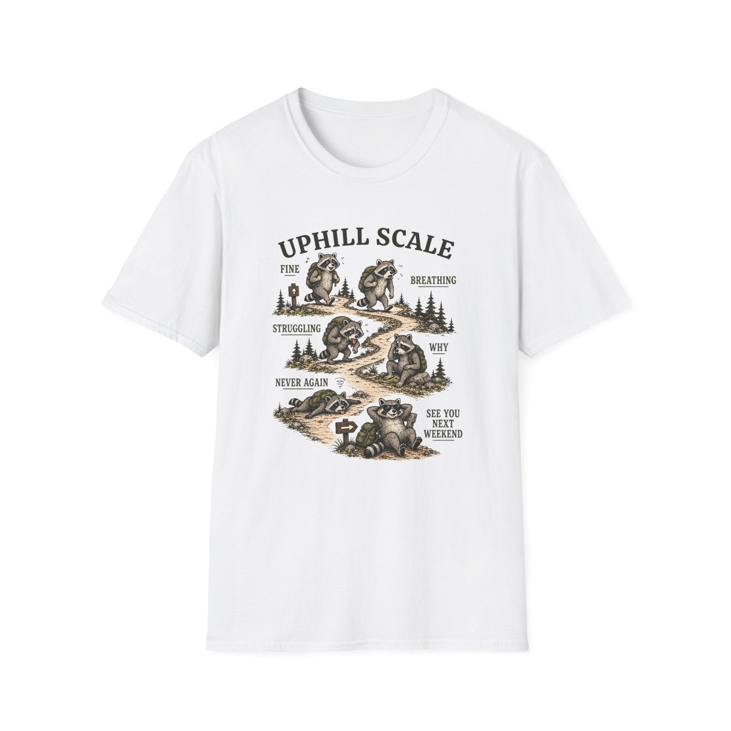 Uphill Scale  T-shirt
