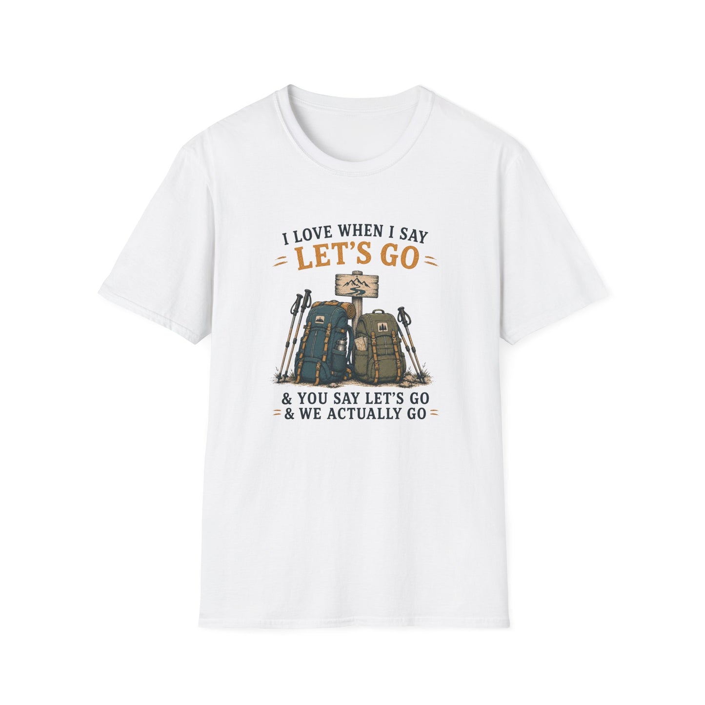 Say Let's Go T-shirt