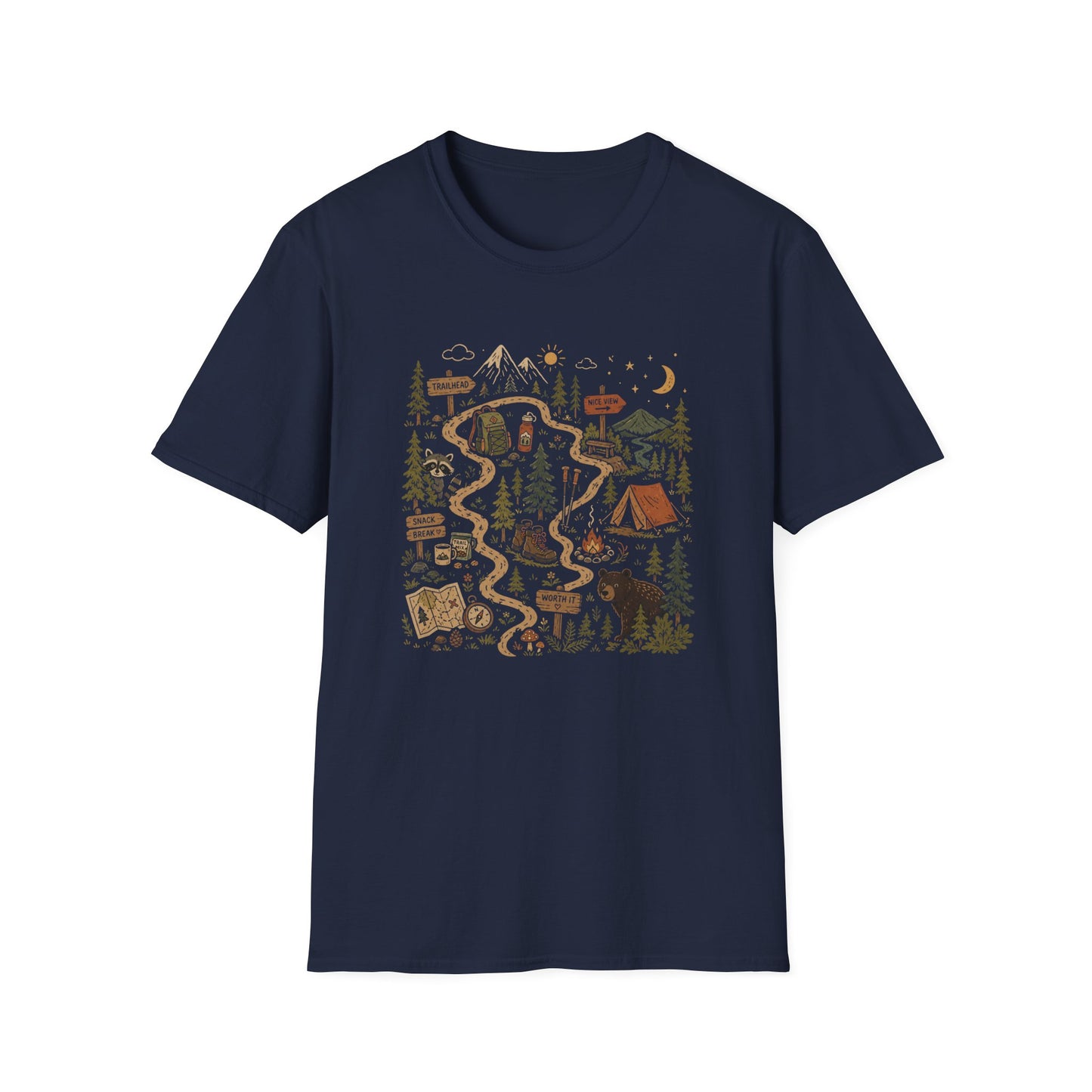 Adventure Map T-shirt