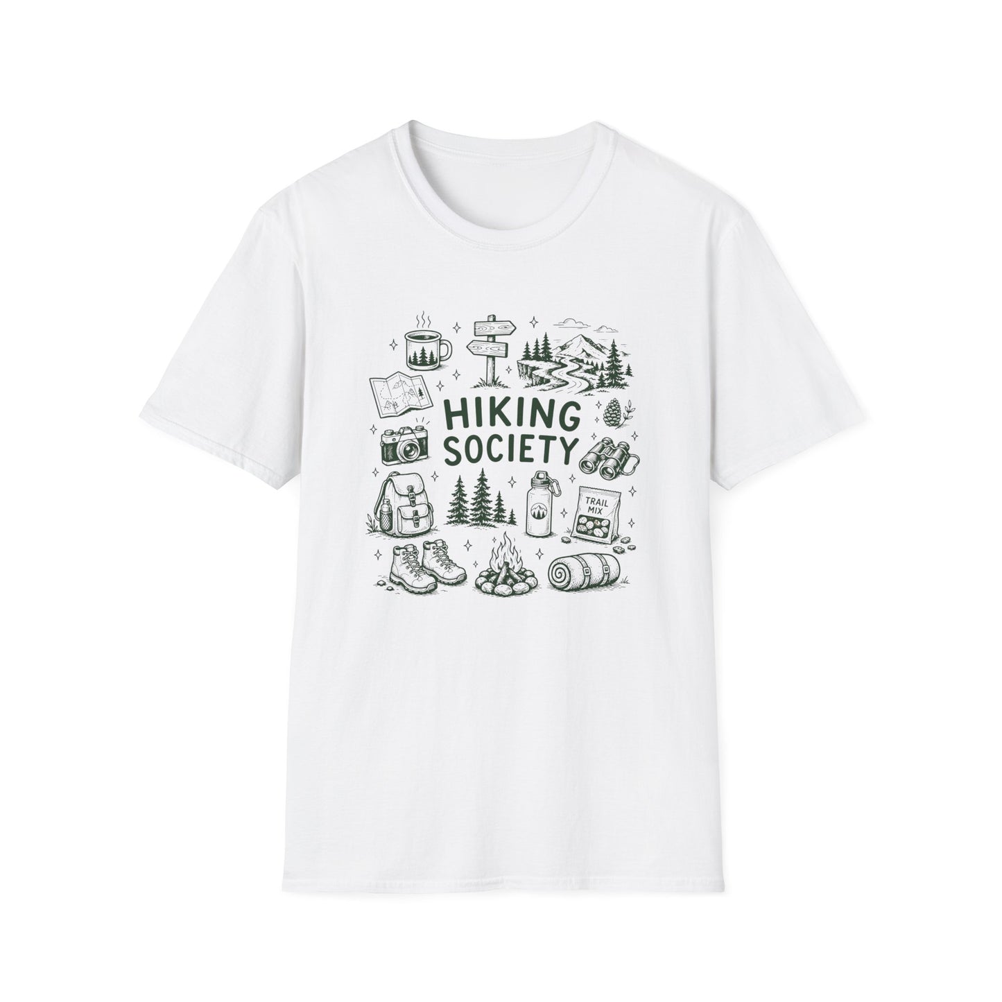 Hiking Doodle T-shirt