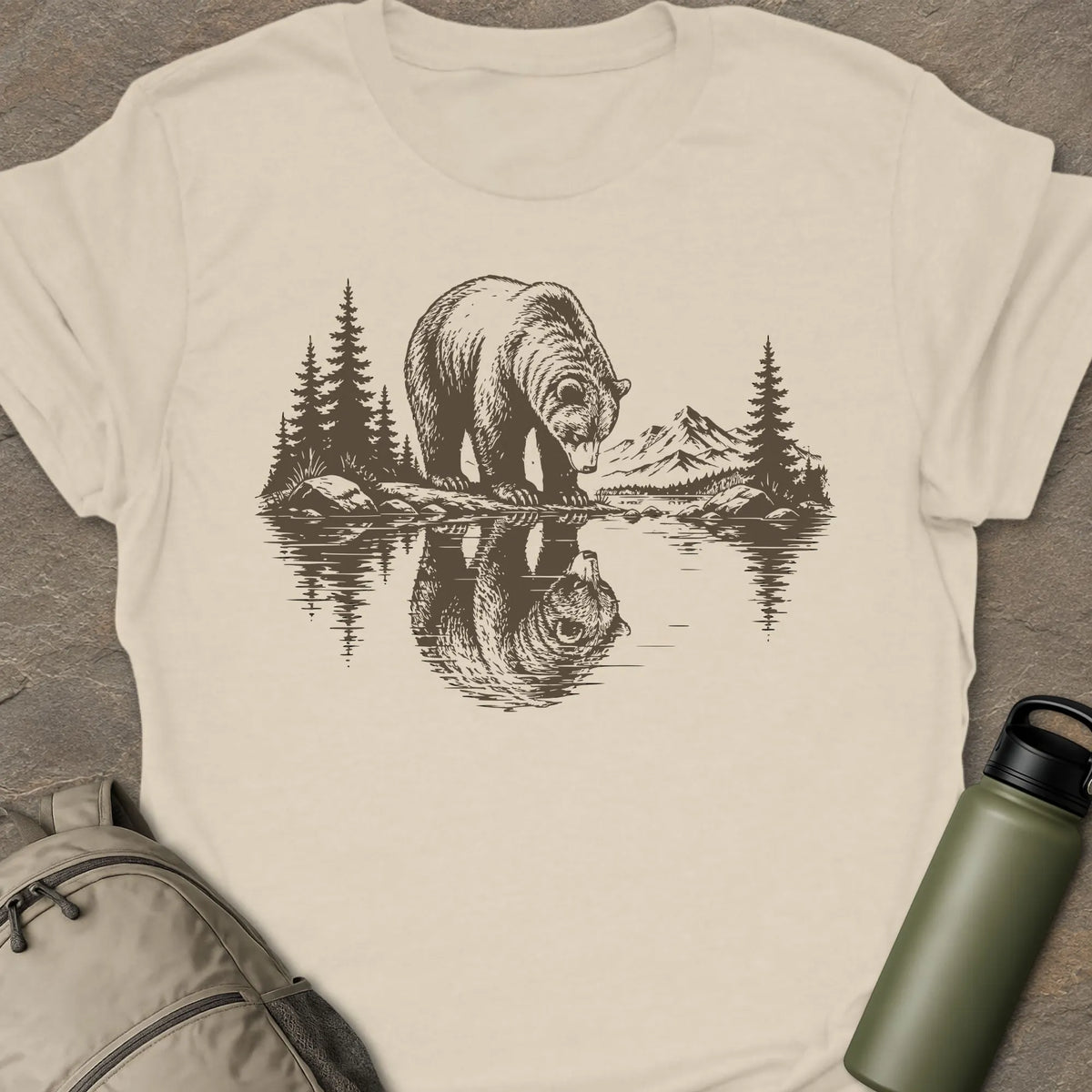 Bear Reflection T-shirt