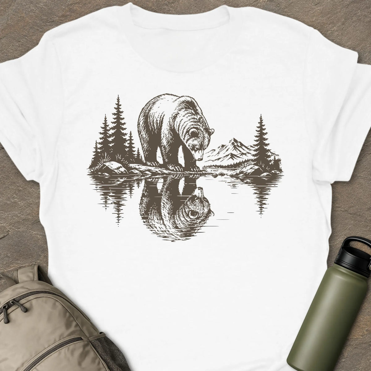 Bear Reflection T-shirt
