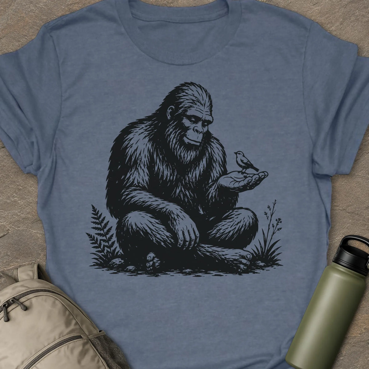 Bigfoot & Bird T-shirt