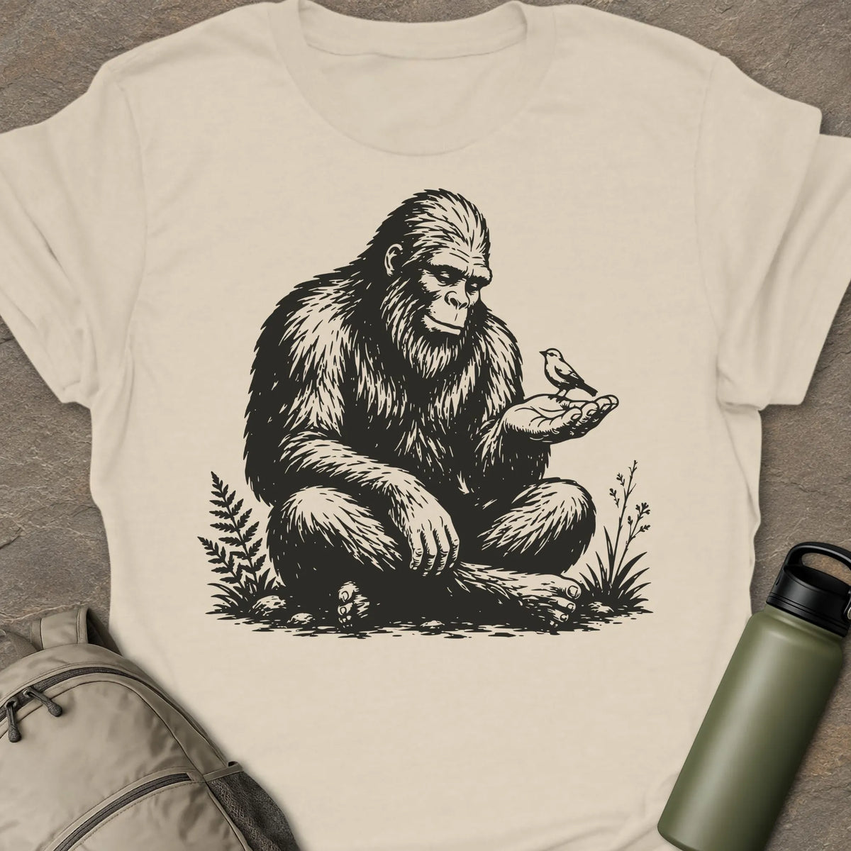 Bigfoot & Bird T-shirt