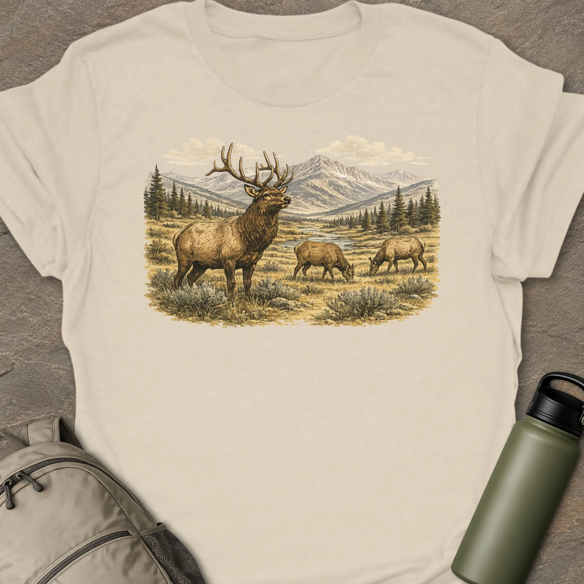 Elk & Cows T-shirt