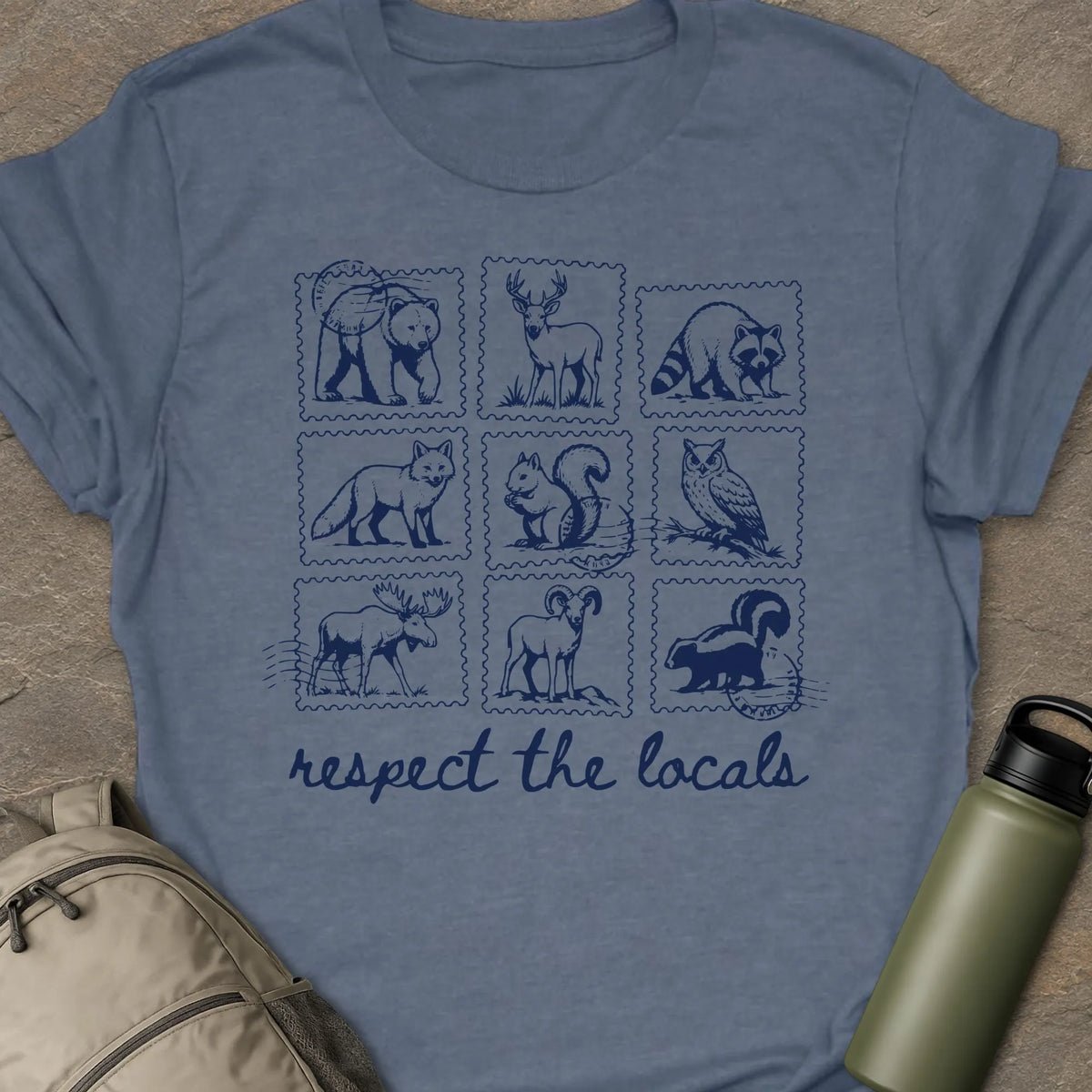 Locals Stamps T-shirt