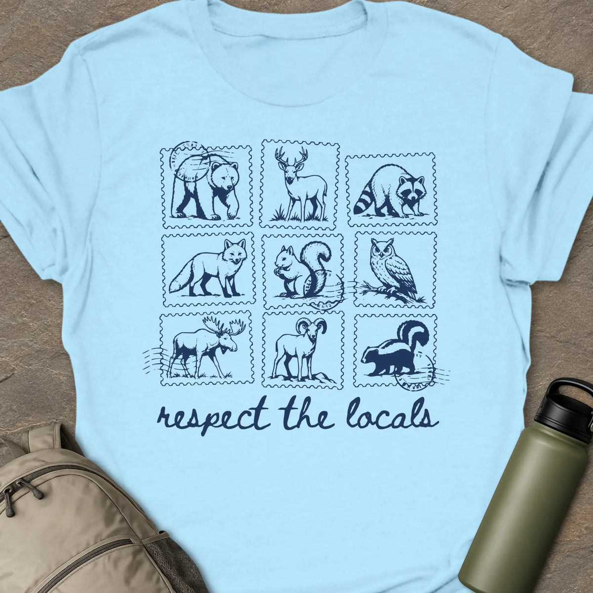 Locals Stamps T-shirt