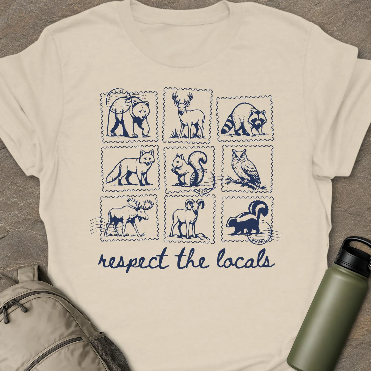 Locals Stamps T-shirt