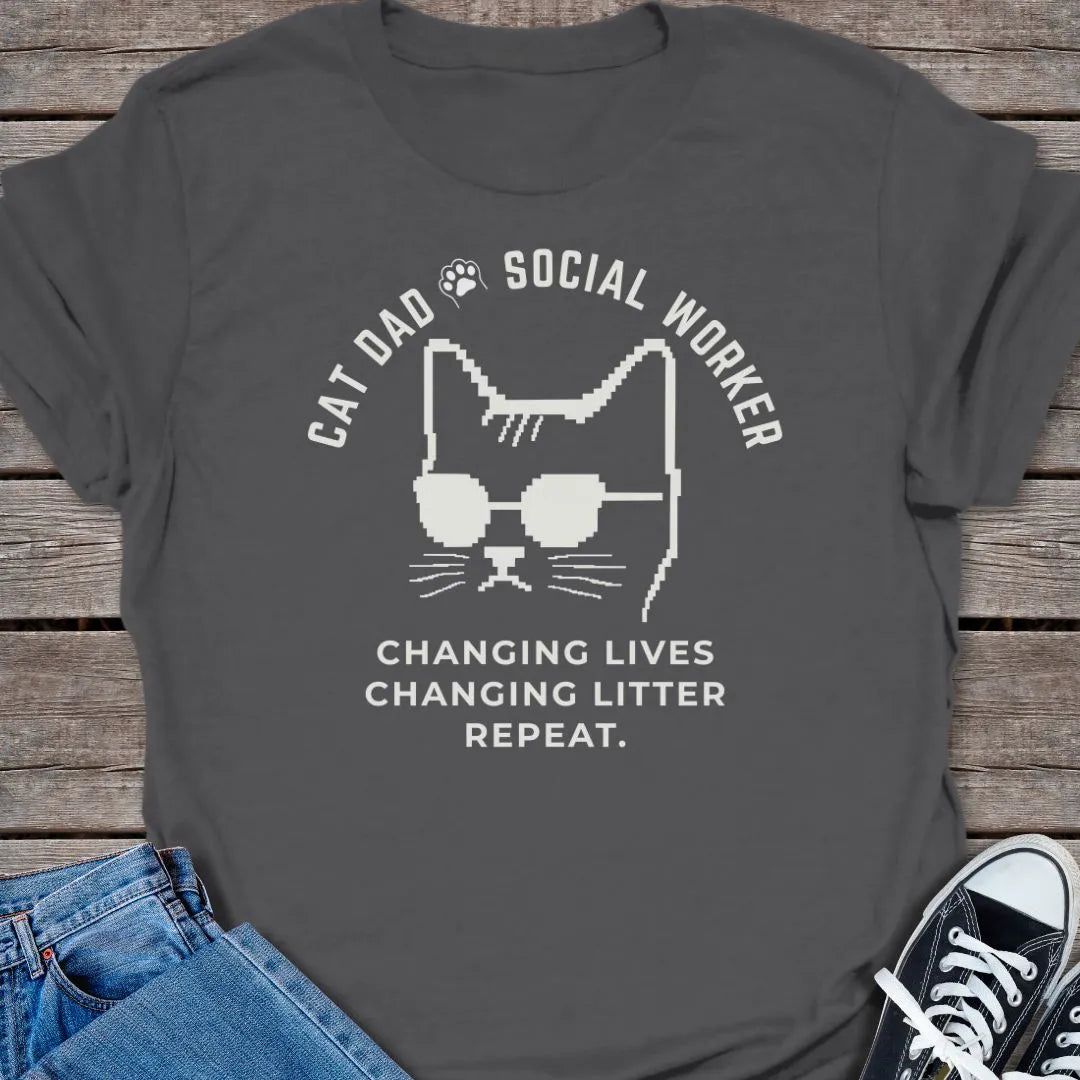 Cat Dad T-shirt