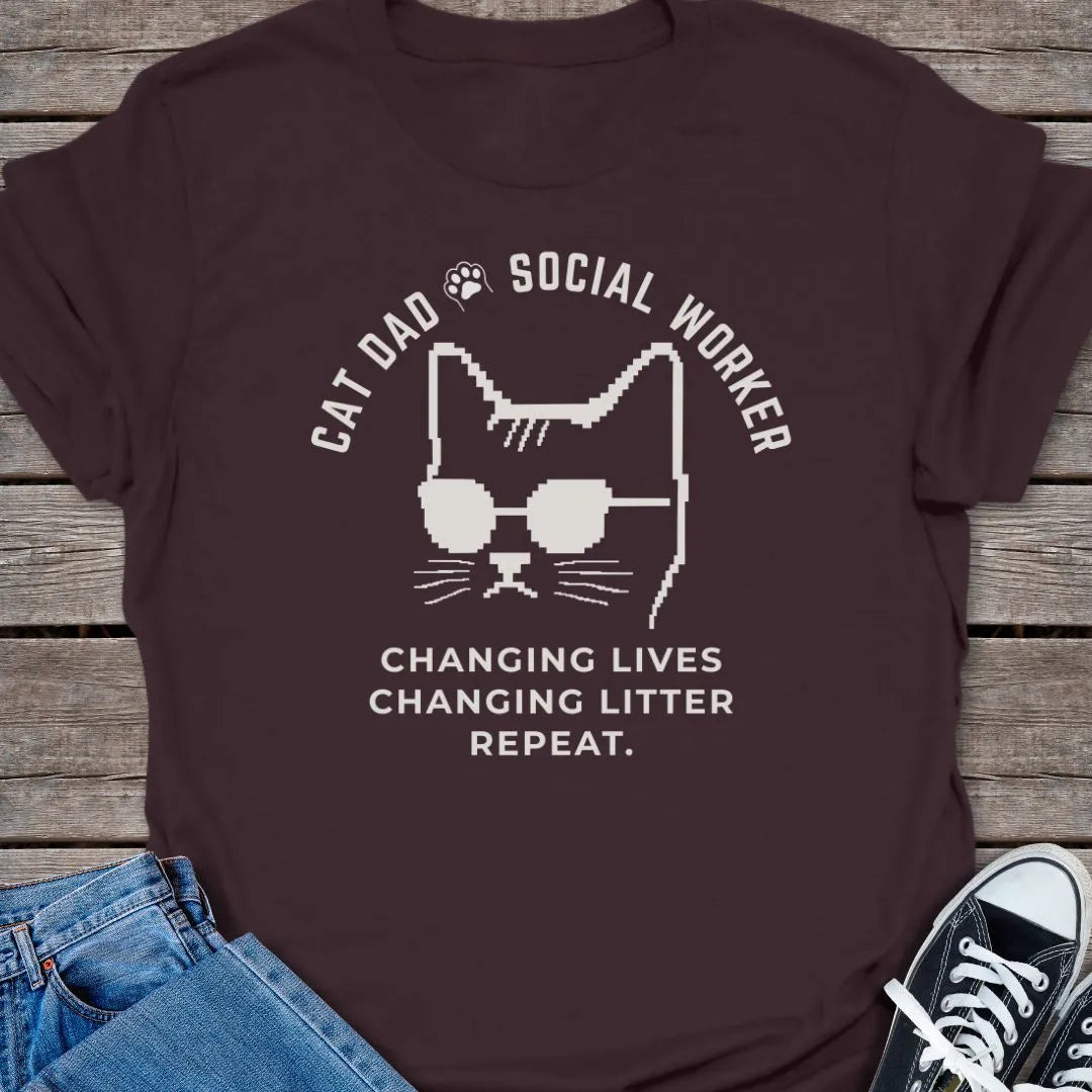 Cat Dad T-shirt