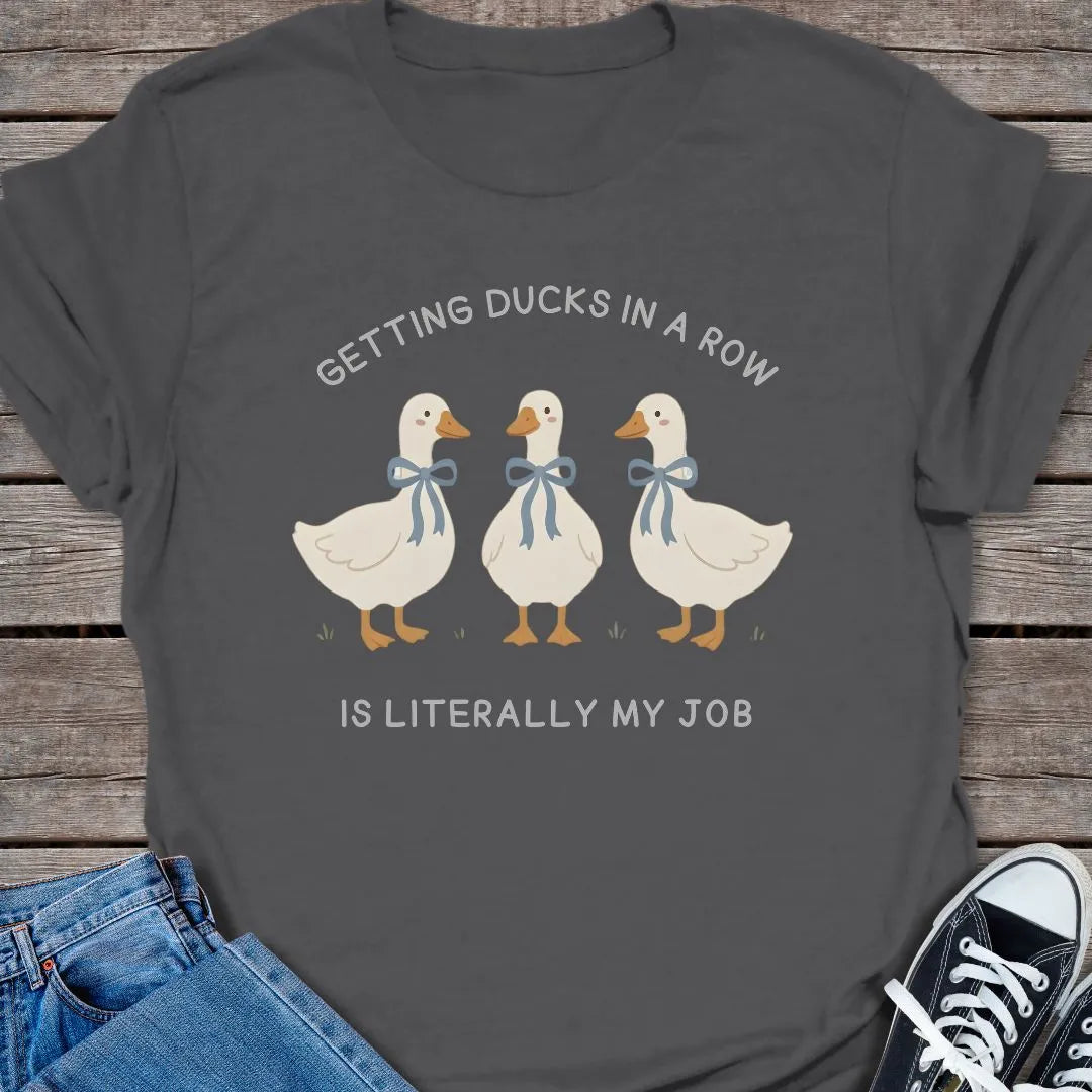Ducks In Row T-shirt