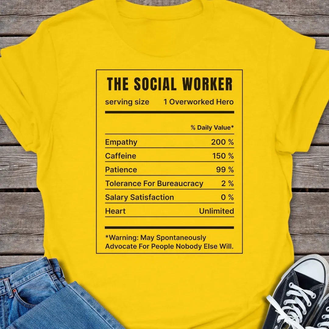Nutrition Facts T-shirt