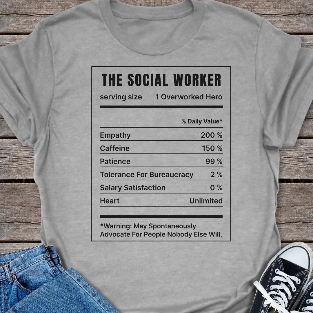 Nutrition Facts T-shirt