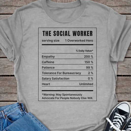 Nutrition Facts T-shirt