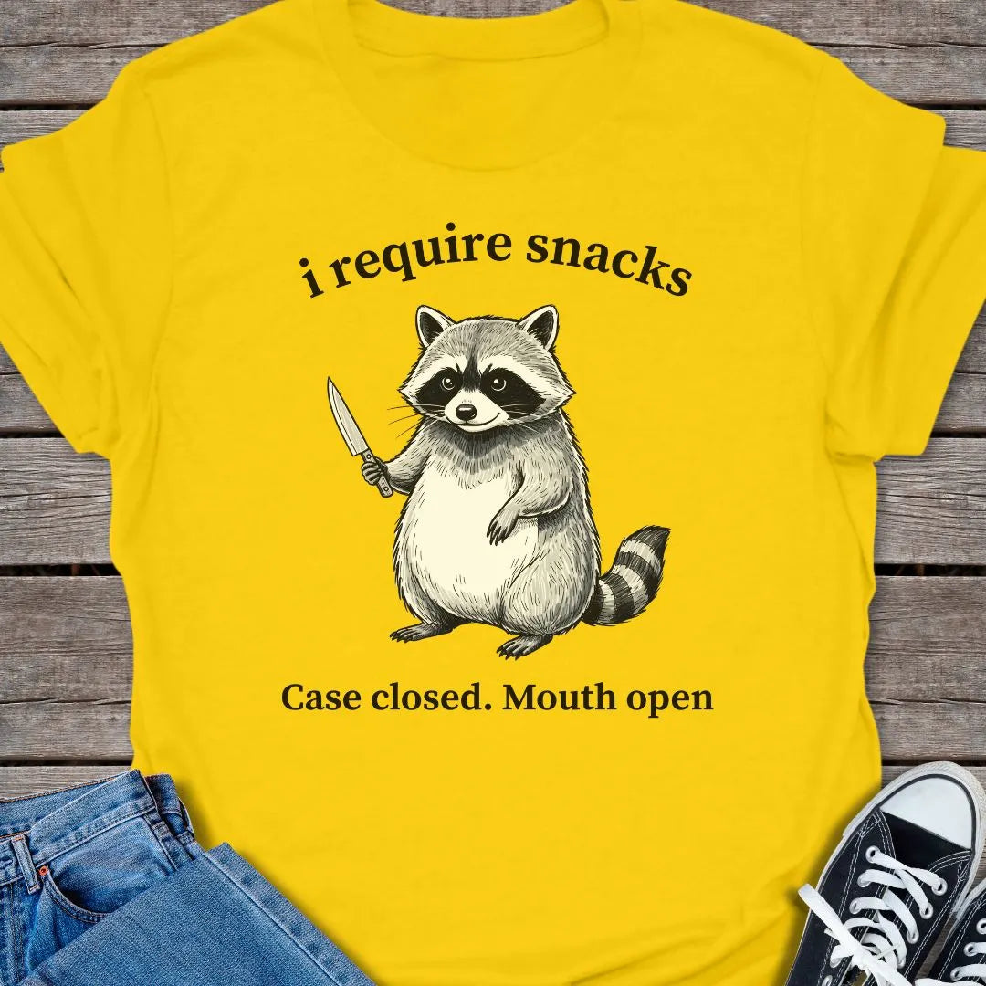 Require Snacks T-shirt