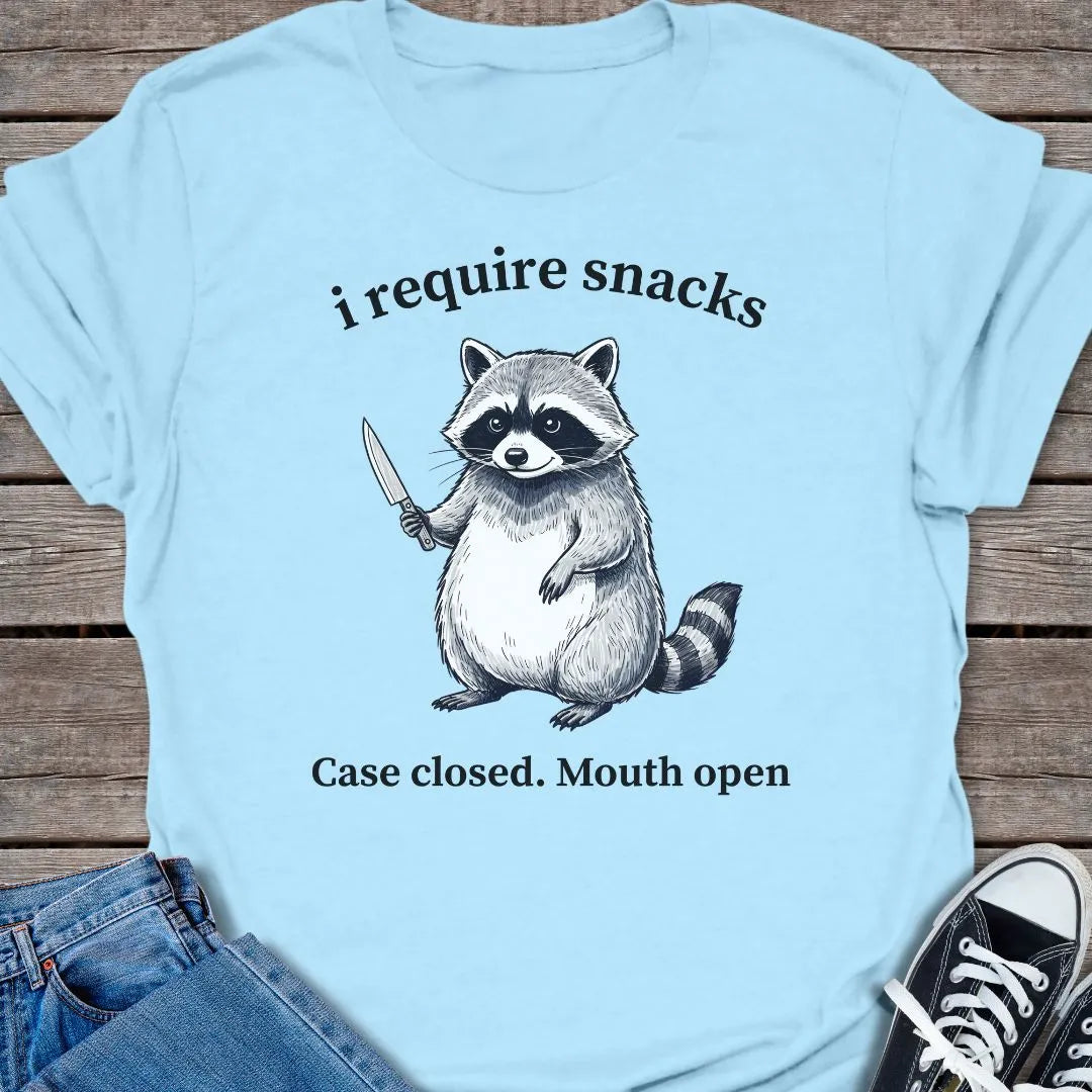 Require Snacks T-shirt